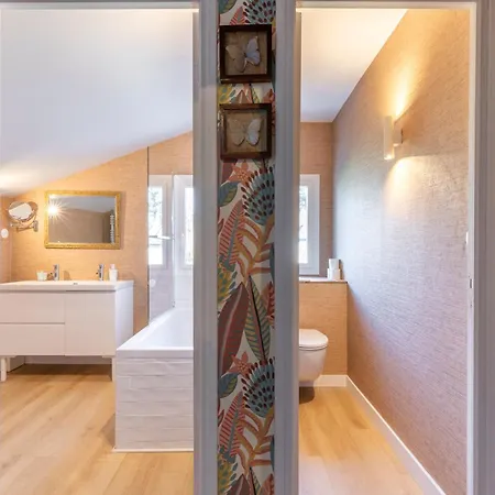 Magnifique Maison Basque Avec Piscine 8 Pers- 別荘